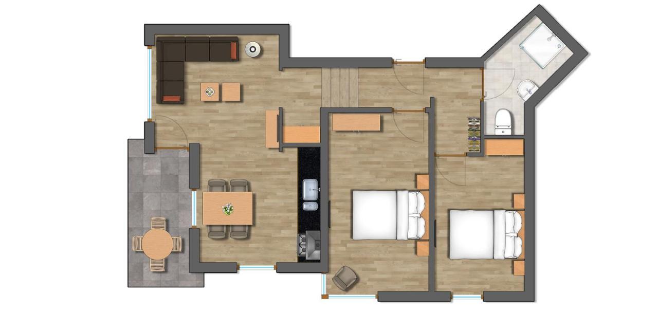 Haus Kleiner Turm Apartment Schruns Exterior photo